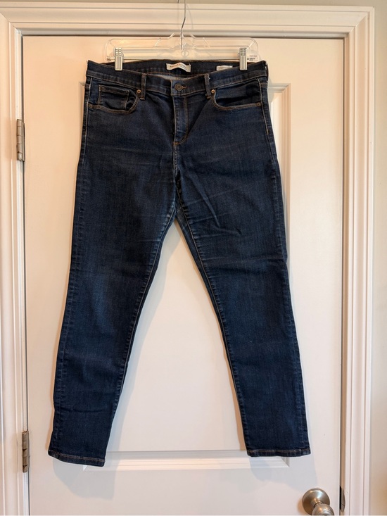 Banana Republic Denim - Women’s Dark Blue Banana Republic Stretch Skinny Jeans